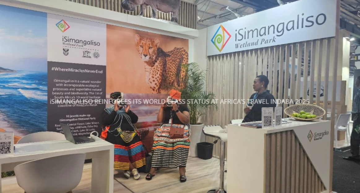 ISIMANGALISO REINFORCES ITS WORLD CLASS STATUS AT AFRICA’S TRAVEL INDABA 2025